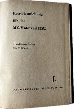 Betriebsanleitung RT 125/2